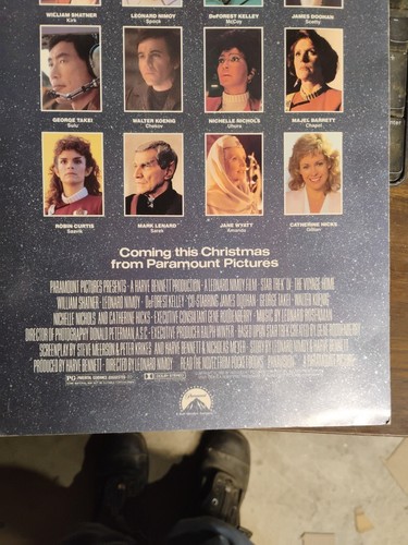 STAR TREK THE VOYAGE HOME PROMOTIONAL ADVERTISING BOOKLET 1986 - Picture 4 of 16