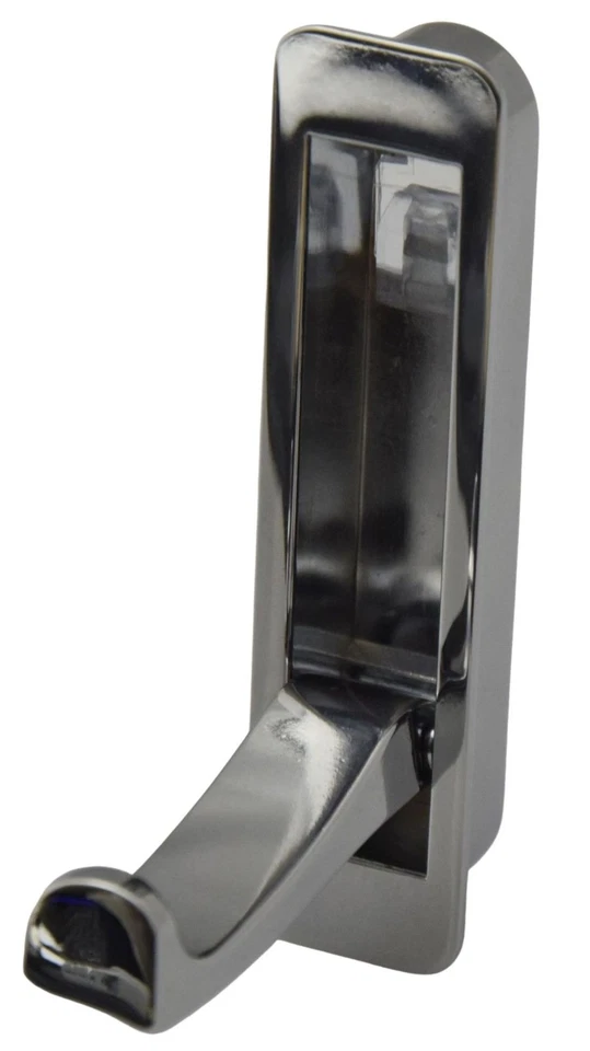 Pieghevole Gancio Ganci Appendiabiti Pieghevole Einbauhaken Cromo Lucido 528 - Immagine 2 di 4