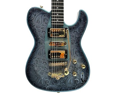 Dean Zelensky Dellatera ATW Deluxe Paisley Electric Guitar in
