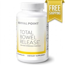 Revival Point Total Bowel Release Digestion Supplement for Regularity, Gut...