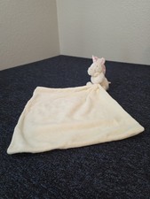 Jellycat Baby Bashful Unicorn White Pink Baby Security Blanket Soother Lovey