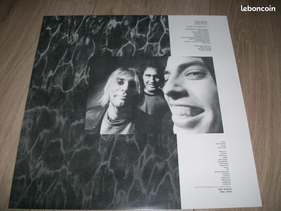 Nirvana Nevermind · Lp, photo 3 sur 3