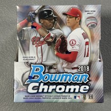 2018 Bowman Chrome Baseball Hobby Box Sealed Ohtani RC Rookie Year