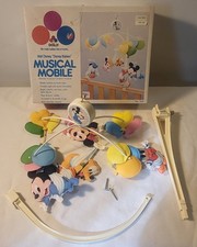 Vintage Walt Disney Disney Babies Musical Mobile with Box no. 641 