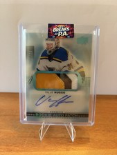 Ville Husso Rookies Auto Patch /25