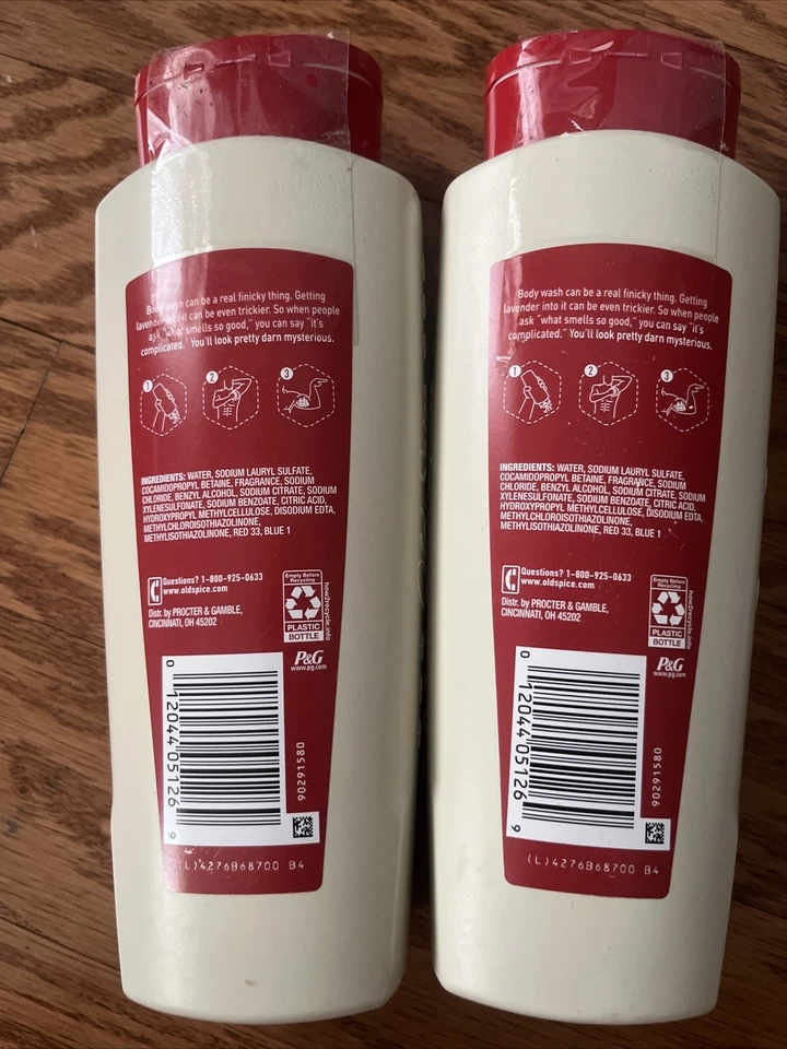 Old Spice Relax with Lavender 男士沐浴露,18 盎司 2 件装 — 第 2/2 张图片