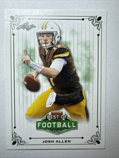 2018 Leaf Best of Football Josh Allen #FB-08