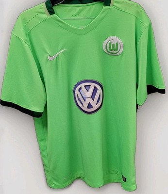 Germany VW Wolfsburg 2016 Sz.XL Auth. Fussball Jersey By Nike Dri-Fit,Neon Green