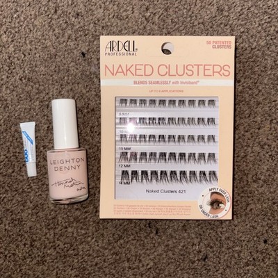 Ardell Professional Set Naked Lash Cluster 421 Blend & Leighton Denny Nagel