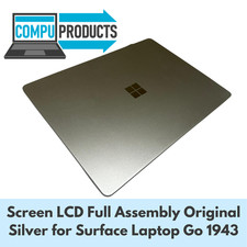 Microsoft Screen LCD Full Assembly Original Silver for Surface Laptop Go 1943