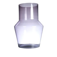 INNA-Glas Dekovase Versia, Recycelt, Lila-Klar, 40Cm, Ø28Cm