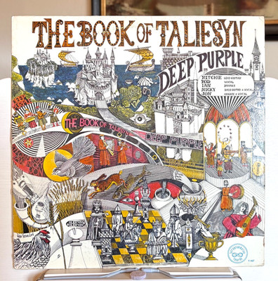 Cleaned & Tested:  Deep Purple - The Book Of Taliesyn - 1968 Hard Rock LP