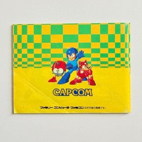 Rockman 4 Famicom Complete Set with Box, Manual, and Inner Bag (Japan)