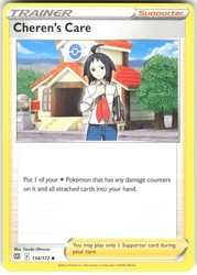 Cheren's Care 134/172 Brilliant Stars Uncommon Trainer