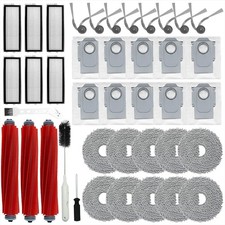 40 Pcs Replacement Accessories Kit Compatible with Roborock QV 35A QV 35S Robot