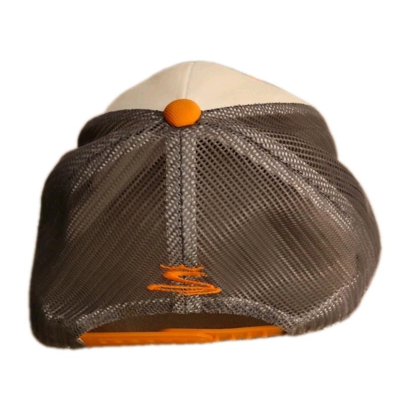 Cobra Golf Hat - Orange, Grey & White - One Size Snapback Mesh | eBay