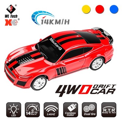 Wltoys K4308 RC Auto 1/43 4WD 14KM/H Ferngesteuertes RC Drift-Rennfahrzeug