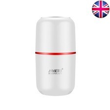 80g Electric Coffee Grinder 150W Nuts Mill Stainless Steel Blade Grinder (White)