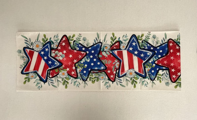 Set of 3 Patriotic Table Runners American Flag Stars 4th July Memorial Day Decor