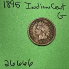 1895  Indian Head Cent / Penny 1c GD Good