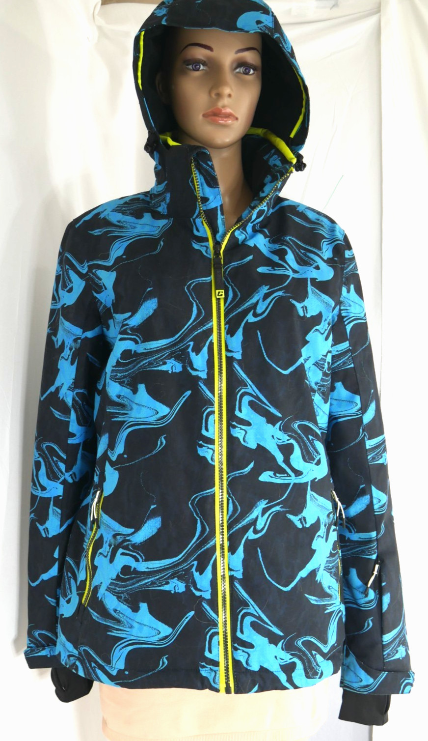 Killtec Pattern Ski Jacket Waterproof Insulated T… - image 1