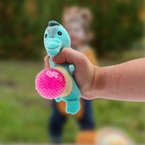PEBBLE HUG Plush Dinosaur Belly Poppers, Long-Lasting,Fidget Toy, Random Colours - Picture 16 of 18