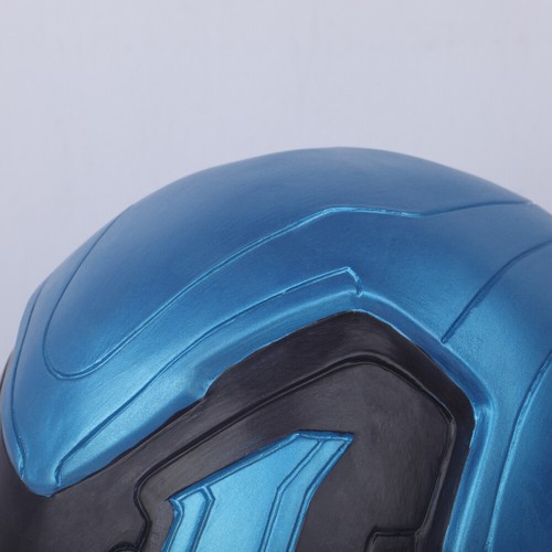 Película Cosplay Máscara de Escarabajo Azul Halloween Superhéroe Casco Mascarada Accesorios faciales - Imagen 10 de 11