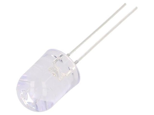 2X OSB5SAA131B Led 10Mm Blau 5800-7000Mcd 30° Ohne Flansch Front: GewöLbt Optosu-image