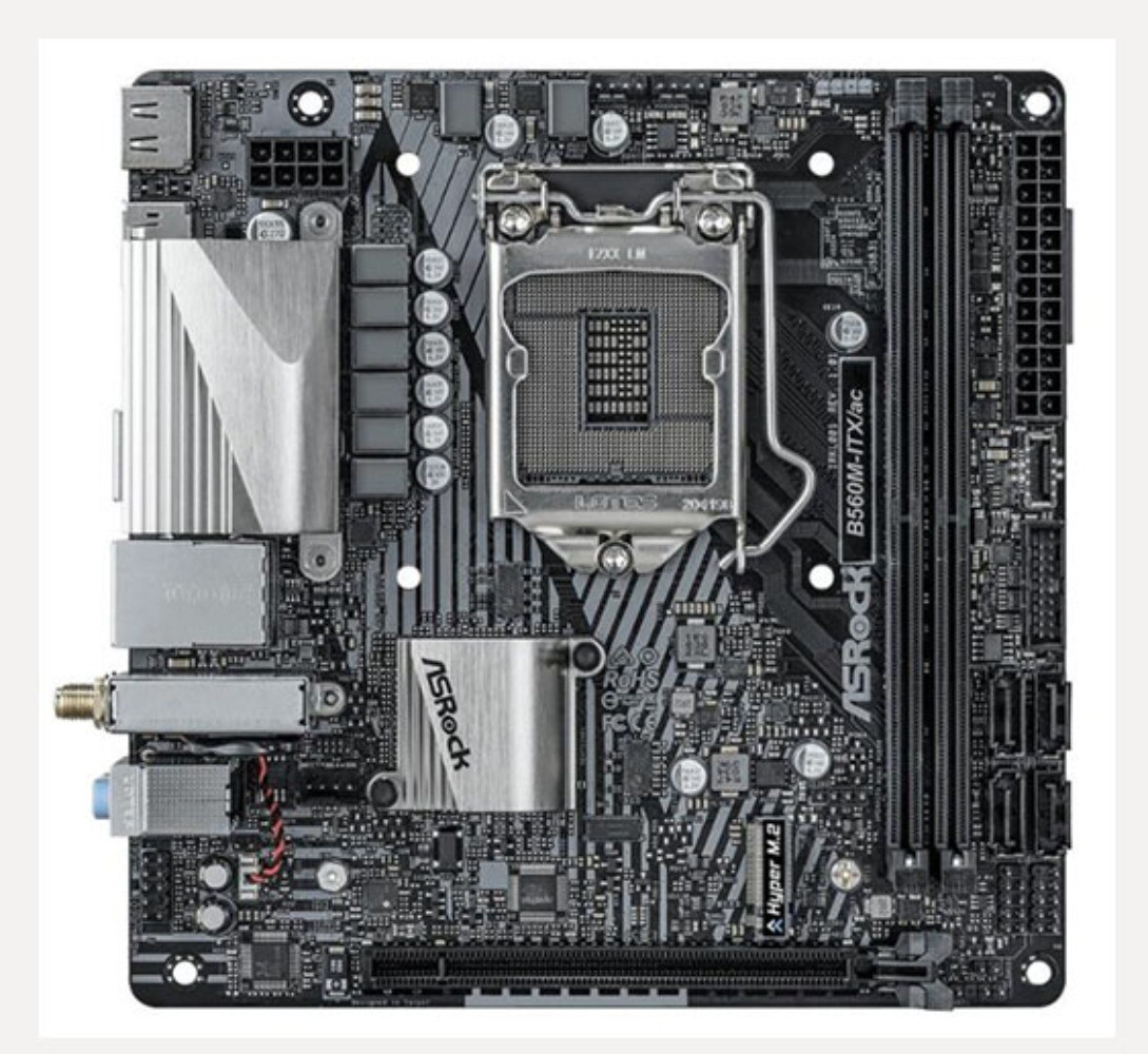 LGA 1200 B560M-ITX マザーボード For ASRock B560M-ITX/ac LGA 1200 i9/i7/i5/i3 USB3.0 M.2 Desktop