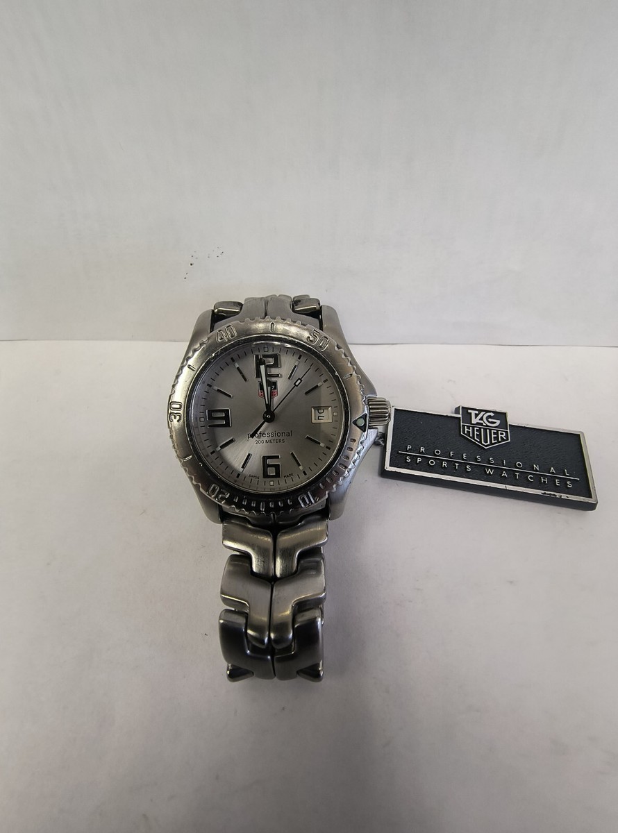 TAG Heuer クォーツ時計 シルバー 200m防水 TAG Heuer Professional Men's Sports Watch - WT1212 | eBay