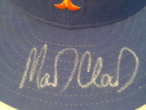 Signed Game Used Hat Cap New York Mets Mark Clark New Era Autographed - Picture 2 of 8