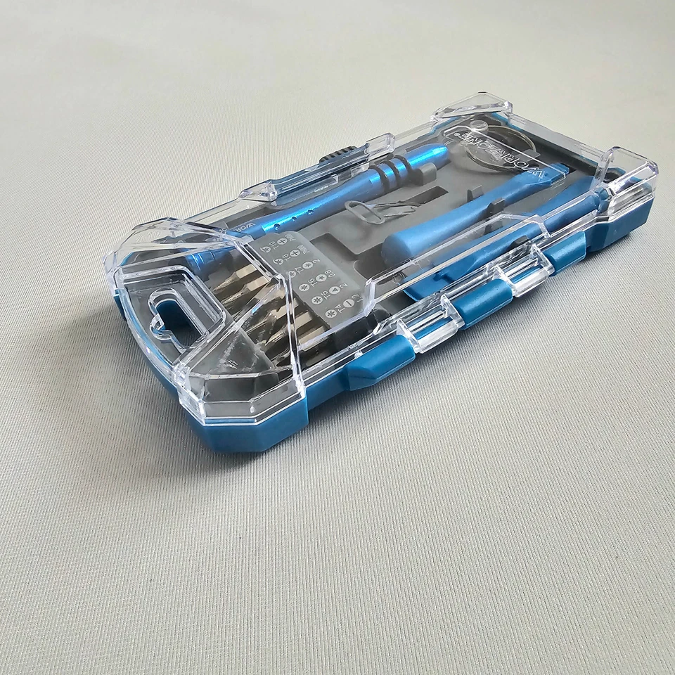 Smartphone Repair Kit 17 Pieces Laptop Precision Tool Kit Storage Case DIY Fix - Image 4 of 4