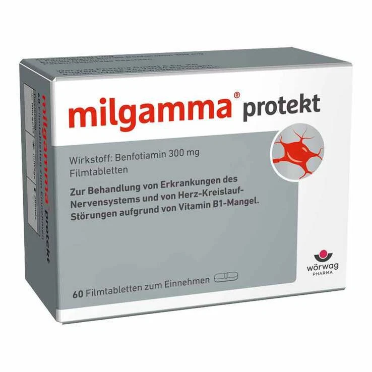 milgamma protekt Vitamin B1 Tabletten · 60 St · PZN 17414438
