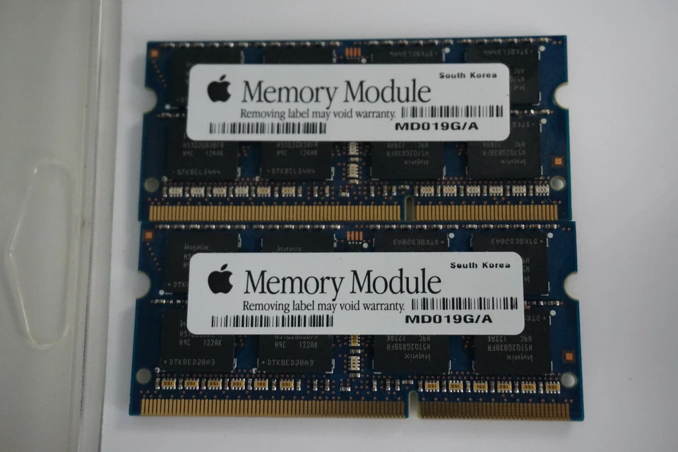 2 x Apple Memory Module MD019G/A 8GB - 2x4GB - Perfect Condition, Open Box - New - Image 3 of 4
