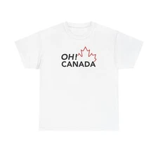 Canadian Pride, Oh Canada, Gildan Heavy Cotton Unisex T-Shirt