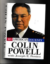 My American Journey by Colin Powell SIGNED ©1995 Hard Cover Dust Jacket