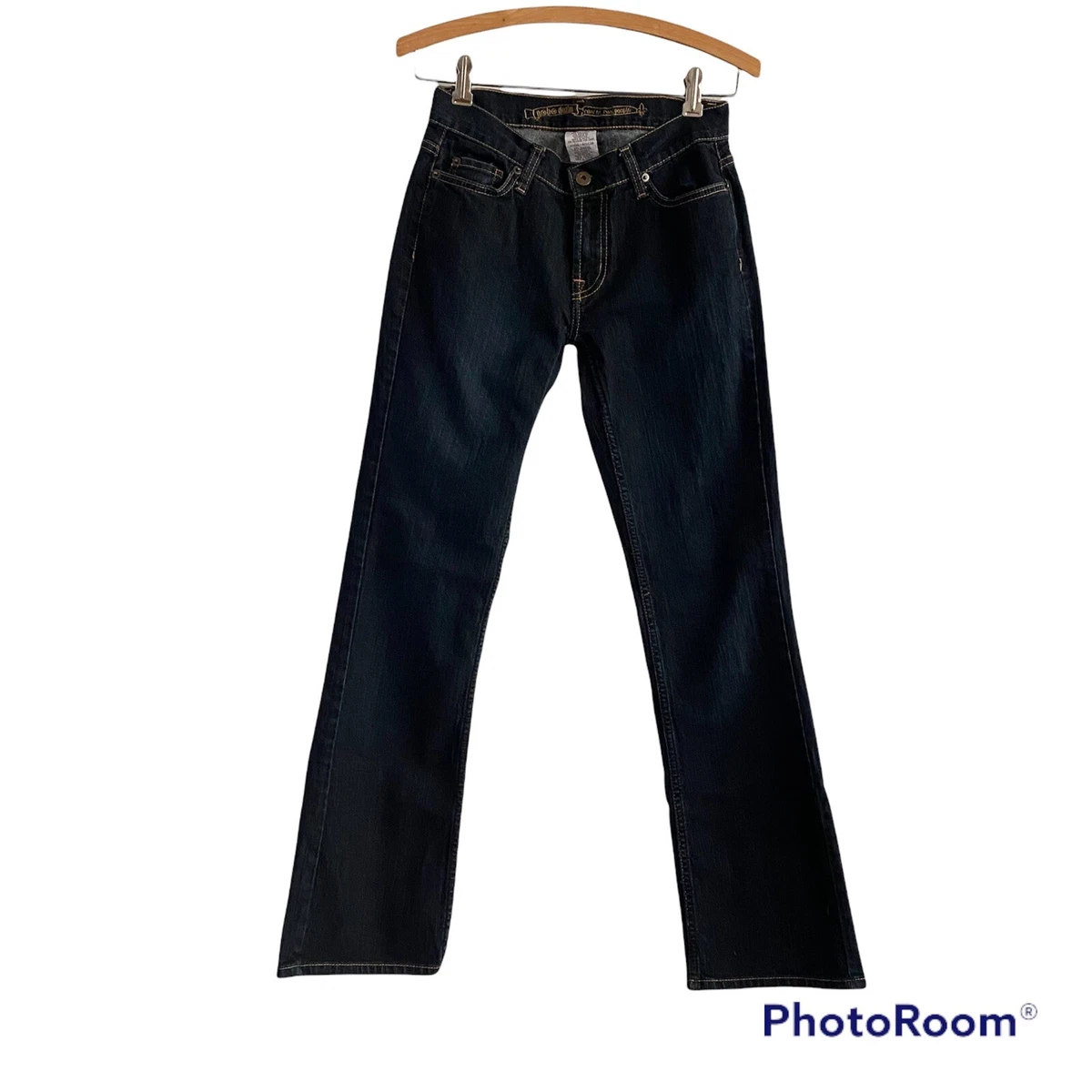 No Boundaries Nobo Denim Women Juniors Dark Wash Bootcut Jeans Size 1 Average