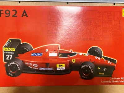 1/20 フジミ フェラーリ F92A Fujimi 1/20 Scale Ferrari F92A Late Model GP-SP08 Plastic