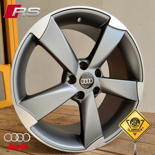 Real Rotor Kit 4 Cerchi In Lega 19" Compatibili con Audi S A4 A5 A6 A7 Q4 Q5 TT - Imagen 6 de 11