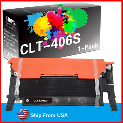 1PK CLT-406S Black CLT-K406S Toner Cartridge for C460 CLX-3305W Printer
