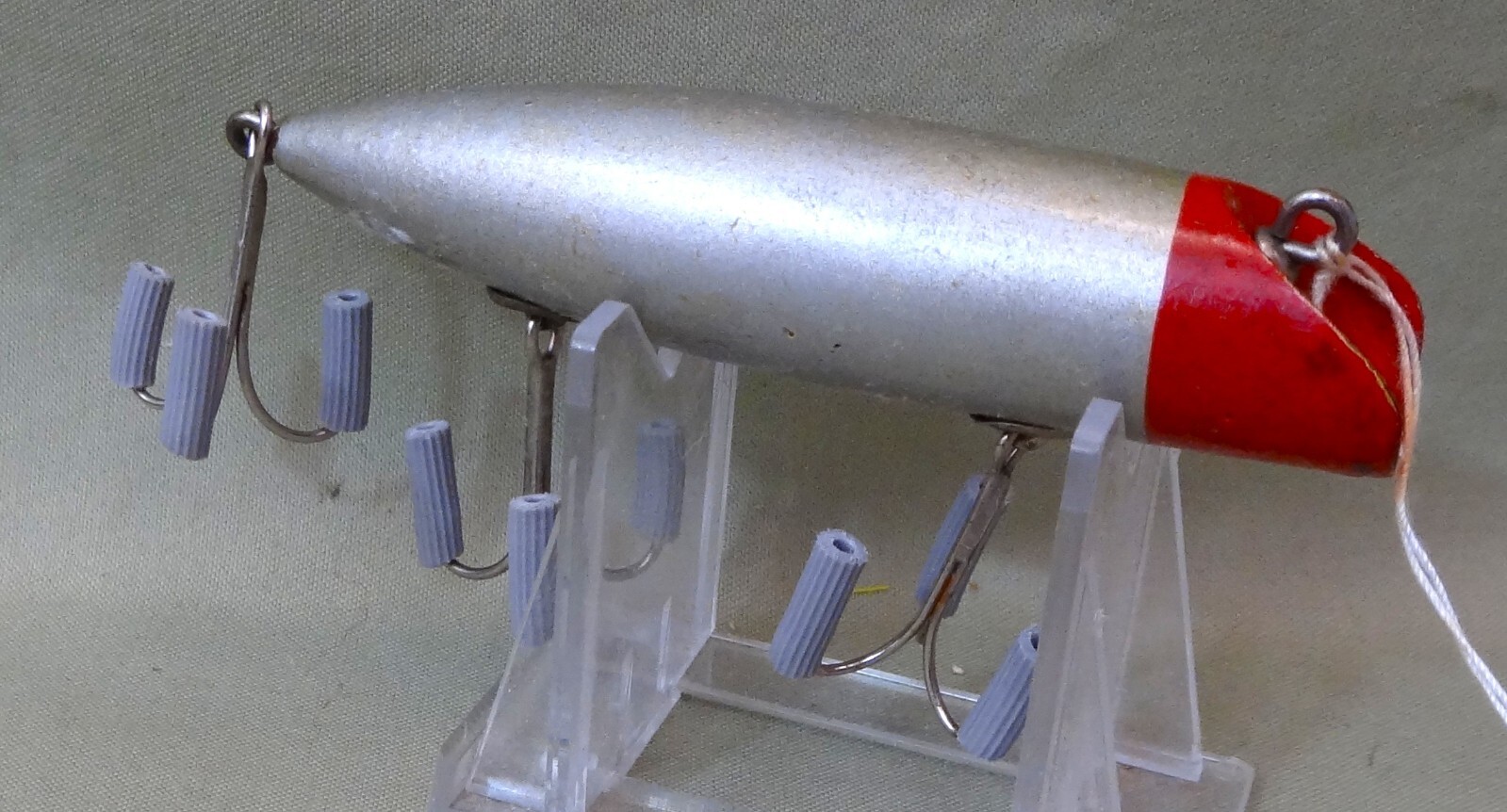 South Bend,3 3/4" No Eye Bass-Oreno, RWA Color, #973, C. 1930