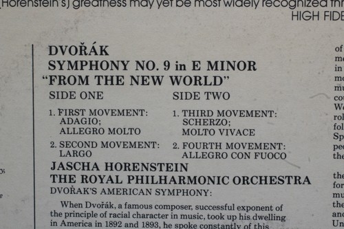 Dvorak New World Symphony - Jascha Horentein Royal Philharmonic - Picture 3 of 3