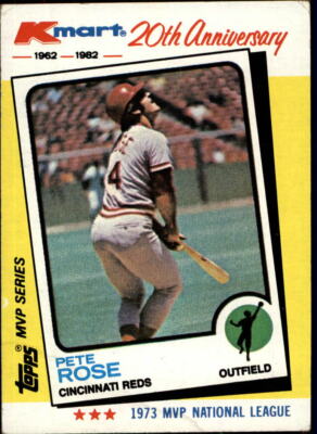 1982 K-Mart #24 Pete Rose 73NL 