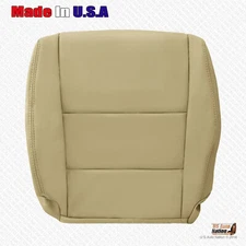 For 2012 Honda Accord Front Driver Bottom Replacement Leather Seat Cover In Tan