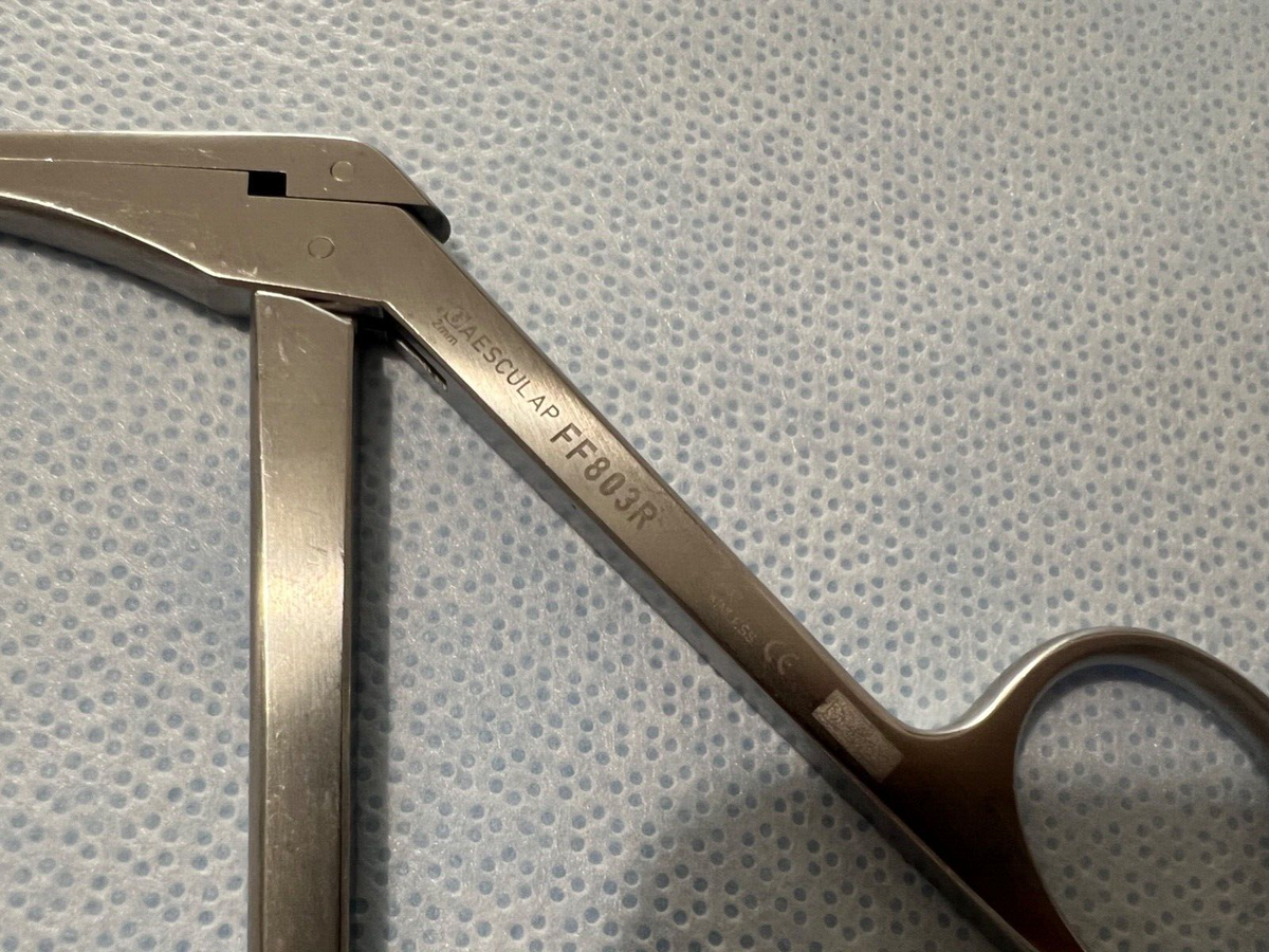Aesculap FF803R Surgical Cushing Rongeur 2mm X 10mm