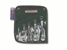 Wright Tool 12 Point Reverse Ratcheting Box Wrench Set Offset 5 Piece SAE 9429