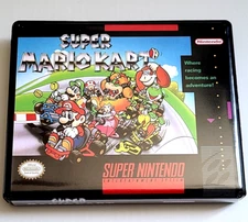 Super Mario Kart CASE ONLY Super Nintendo SNES Box BEST Quality Available