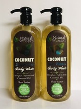 2 Bottles Deep Moisture Body Wash w/ Coconut oil  Shea Butter 32 fl oz Each