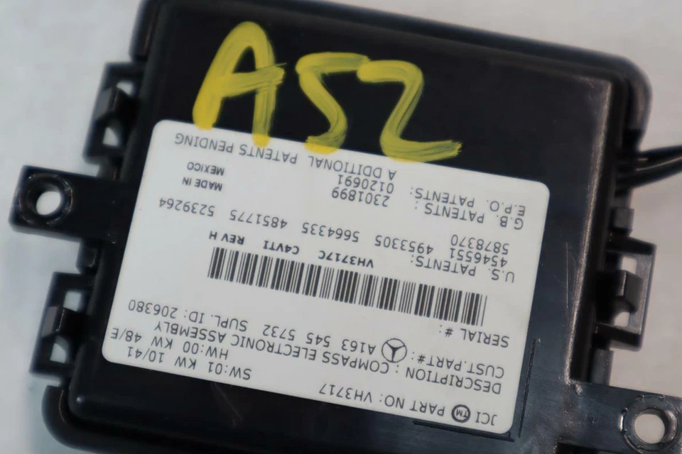 98-05 Mercedes W163 ML500 ML430 ML55 AMG Brújula Módulo de Control Electrónico OEM Foto 4 de 4