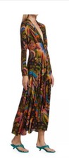 FARM Rio Macaw Island Maxi Dress Sz M Long Sleeve NWT